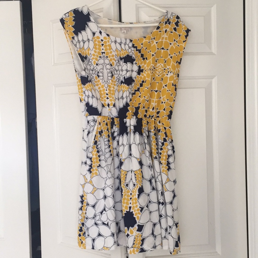 Blue & Yellow Gap Dress